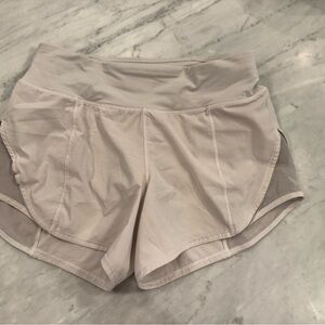 Lululemon white shorts- size 4